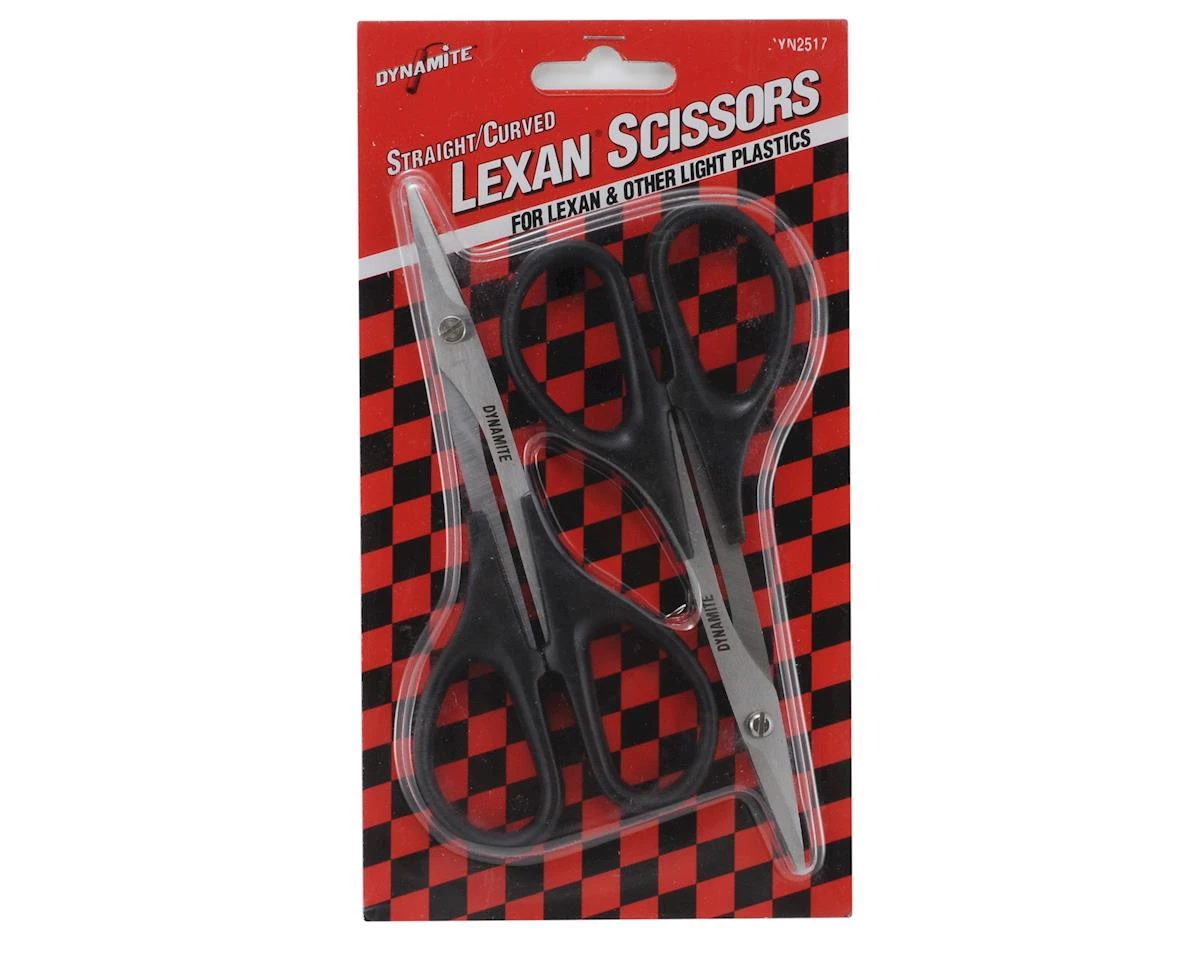 Dynamite Lexan Scissors (Curved/Straight) 2 Dynamite Lexan Scissors (Curved/Straight) - Image 2