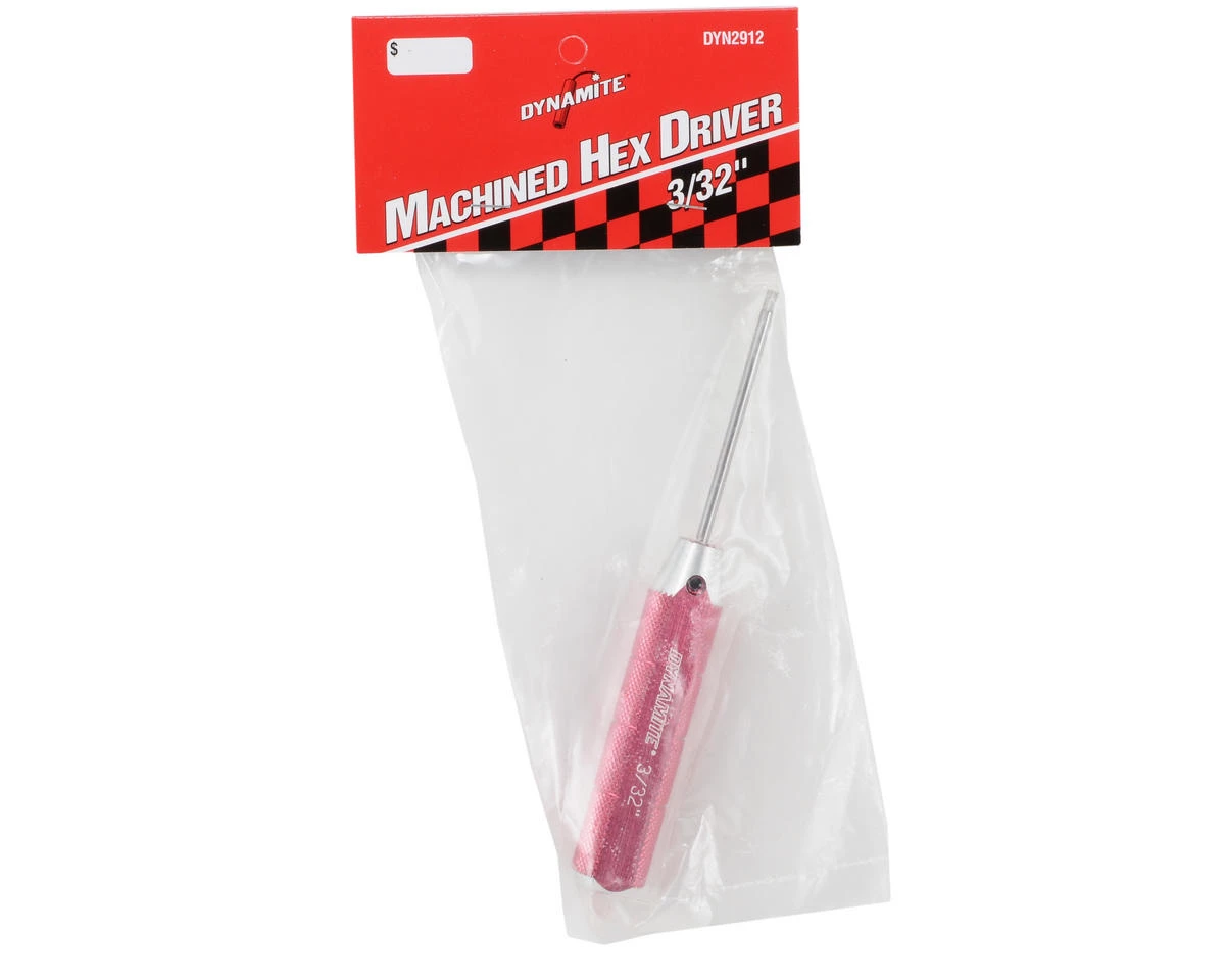 Dynamite Machined Hex Driver (Red) (3/32") 2 Dynamite Machined Hex Driver (Red) (3/32") - Image 2