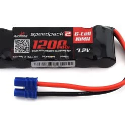 Dynamite Speedpack2 6-Cell 7.2V NiMH Battery Pack w/EC3 Connector (1200mAh) (Side by Side)