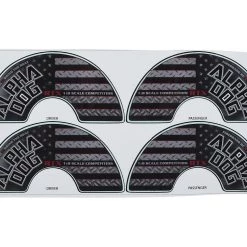 Firebrand RC Alpha Dog RTX Pre-Mounted 1/8 Buggy Tires (4) (Black) w/12mm Hex -Cheap Dynamite Store fbr1alphad749 3