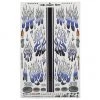 Firebrand RC Flames Ballers Decal Sheet (Blue) (8.5x14")