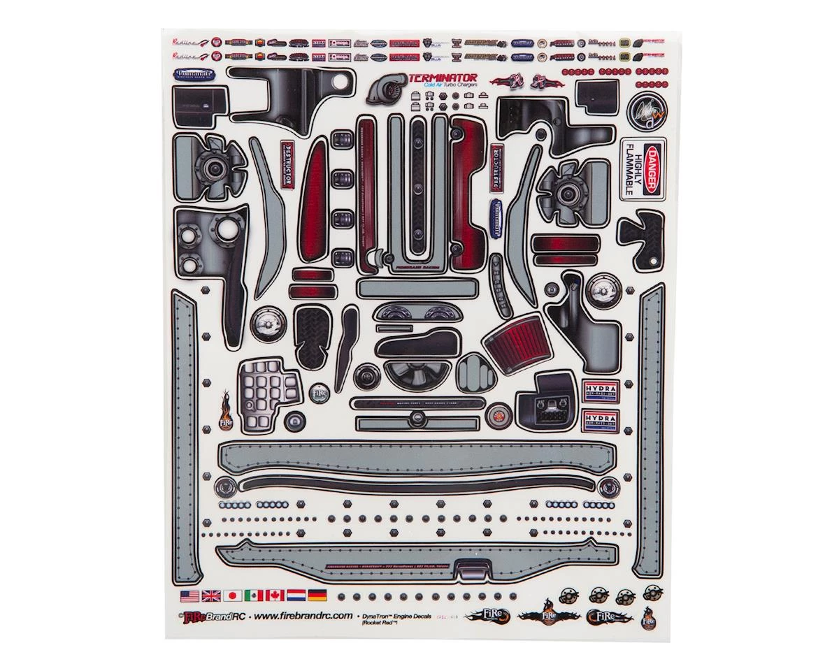 Firebrand RC Dynatron 20 Engine Insert Kit 2 Firebrand RC Dynatron 20 Engine Insert Kit - Image 2