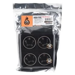 Firebrand RC HighFive PRO SERIES Aluminum Drift Wheels (4) (Gunmetal/Black) (9mm/12mm Offset) w/12mm Hex -Cheap Dynamite Store fbr1mtxhi5073 2