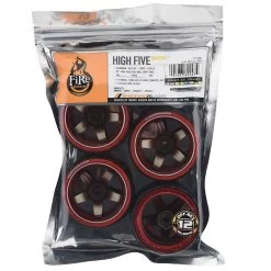Firebrand RC Aluminum Highfive D2M12 Pre-Mounted Slick Drift Tires (4) (Red/Gun Metal) w/D2 Tires, 12mm Hex & 12mm Offset 5 Firebrand RC Aluminum Highfive D2M12 Pre-Mounted Slick Drift Tires (4) (Red/Gun Metal) w/D2 Tires, 12mm Hex & 12mm Offset -Cheap Dynamite Store fbr1mtxhi5474 2
