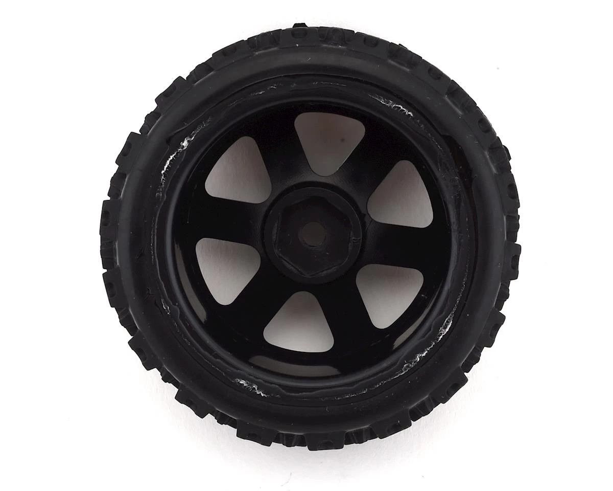 Firebrand RC SnakeEye RXG3 Gymkhana Pre-Mounted Rally Tires (4) (Black) w/.50 Cal Tires, 12mm Hex & 3mm Offset 2 Firebrand RC SnakeEye RXG3 Gymkhana Pre-Mounted Rally Tires (4) (Black) w/.50 Cal Tires, 12mm Hex & 3mm Offset - Image 2