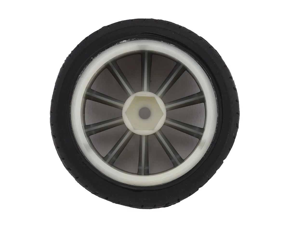 Firebrand RC Switchblade RT6 Pre-Mounted On-Road Tires (4) (Smoke Chrome) w/Daggers Tires, 12mm Hex & 6mm Offset 2 Firebrand RC Switchblade RT6 Pre-Mounted On-Road Tires (4) (Smoke Chrome) w/Daggers Tires, 12mm Hex & 6mm Offset - Image 2