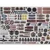 Firebrand RC Sponsor Logos 1A Decal Set (6x10")