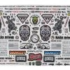 Firebrand RC Sponsor Logos 4 Decal Set (8.5x11")