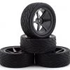 Firebrand RC Neo RT 2.2 Pre-Mounted On-Road Tires (4) (Black) w/Scorpion Wheels & 12mm Hex